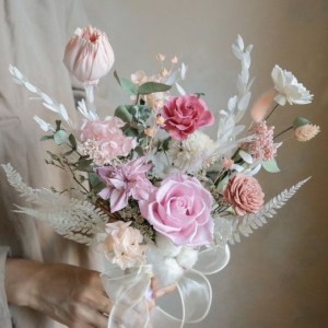 【遇見恆久】愛情故事永生玫瑰小捧花 共4款