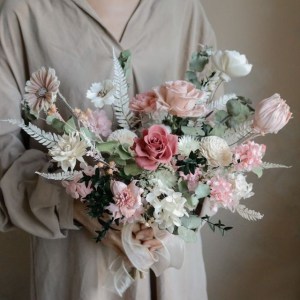 【遇見恆久】梵高筆下的春天永生玫瑰捧花