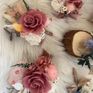 【遇見恆久】進口永生胸花 選用日本頂級永生花 含盒