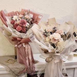 【遇見恆久】親吻情人節永生花束 共3款  | 限自取