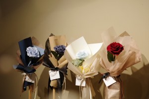 【遇見恆久】一心一意單朵進口永生玫瑰花束 情人節花束 共4款