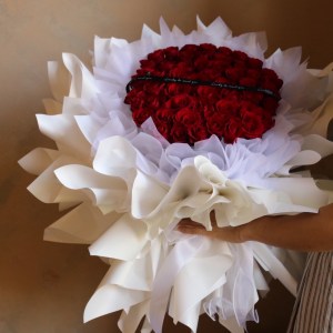 【遇見恆久】52朵鮮花玫瑰花束 限門市自取 需提前訂製 鮮花