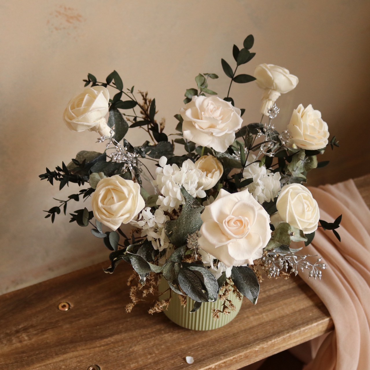 【遇見恆久】玫瑰花 Roses款 永生玫瑰盆栽:圖片 5