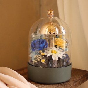 【遇見恆久】星夜 The Starry Night 款 充電式永生花拍拍燈