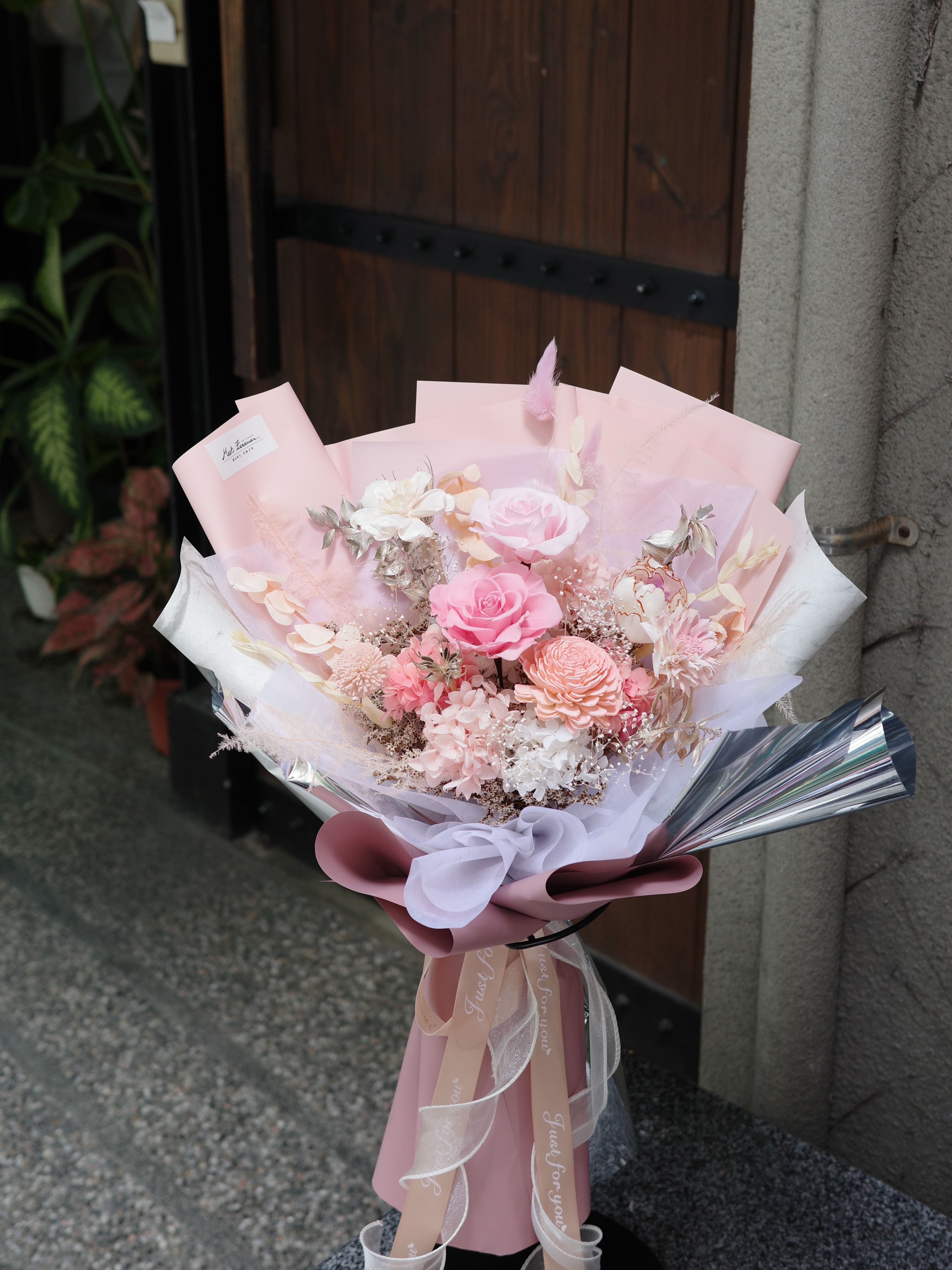 【遇見恆久】蔚藍約定永生玫瑰花束 共三色:圖片 2